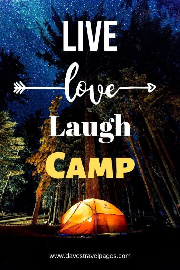 camping to reset clock quote