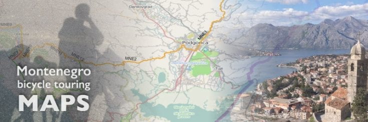 Montenegro Bicycle Touring Maps - Mne Bike Tour Maps 735x244