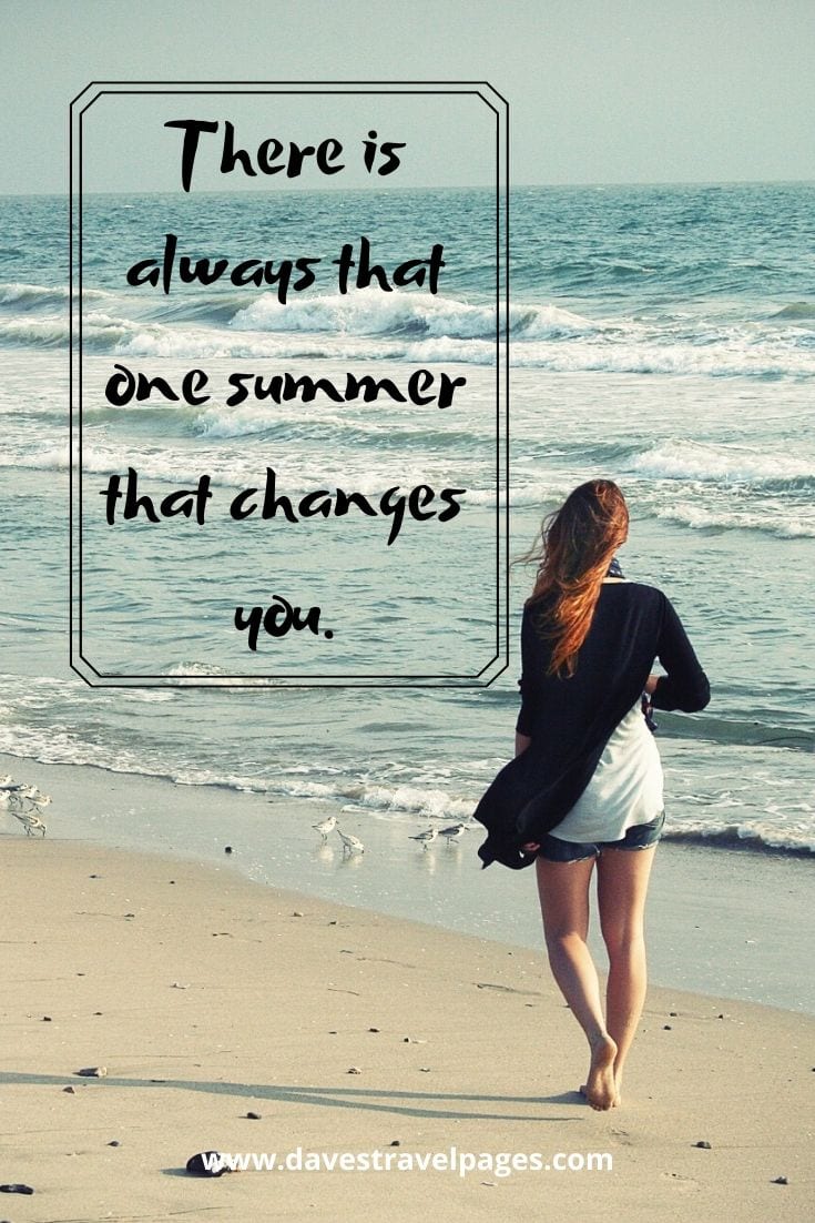 Summer Vacation Quotation Beach Quotes