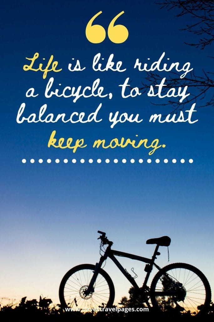 bicycle journey quotes