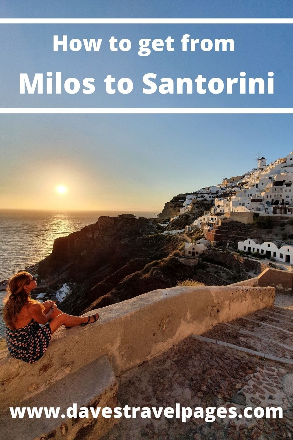 travel from santorini to milos