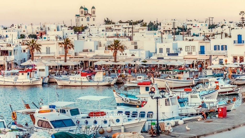flights to paros from london
