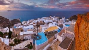 How to get to Anafi from Mykonos by ferry in Greece - Dave's Travel Pages