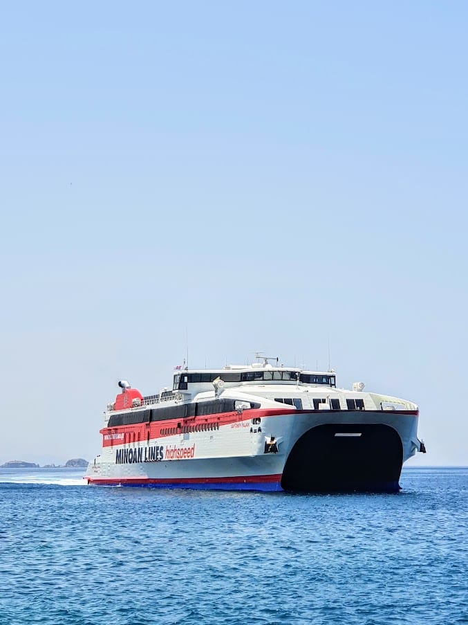 ferry athens paros high speed