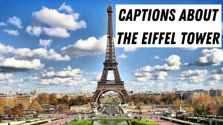Funny Puns and Eiffel Tower Captions For Instagram